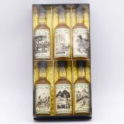 The Whisky Connoisseur - Sport Series, a complete set of six miniature whiskies