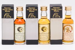 Signatory Vintage - five single Highland malt whiskies, ex sherry cask