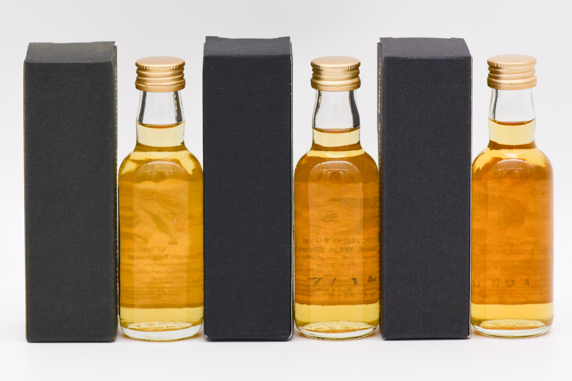 Signatory Vintage - six Highland whisky miniatures - Balvenie and Edradour - Image 3 of 4