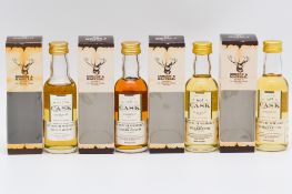 Gordon & MacPhail Cask Strength - eight assorted Highland whisky miniatures