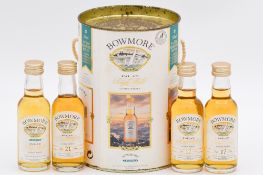 Bowmore - presentation pack of four single Islay malt miniatures