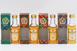 MacPhail's Pure Malt series, eleven assorted miniature whiskies