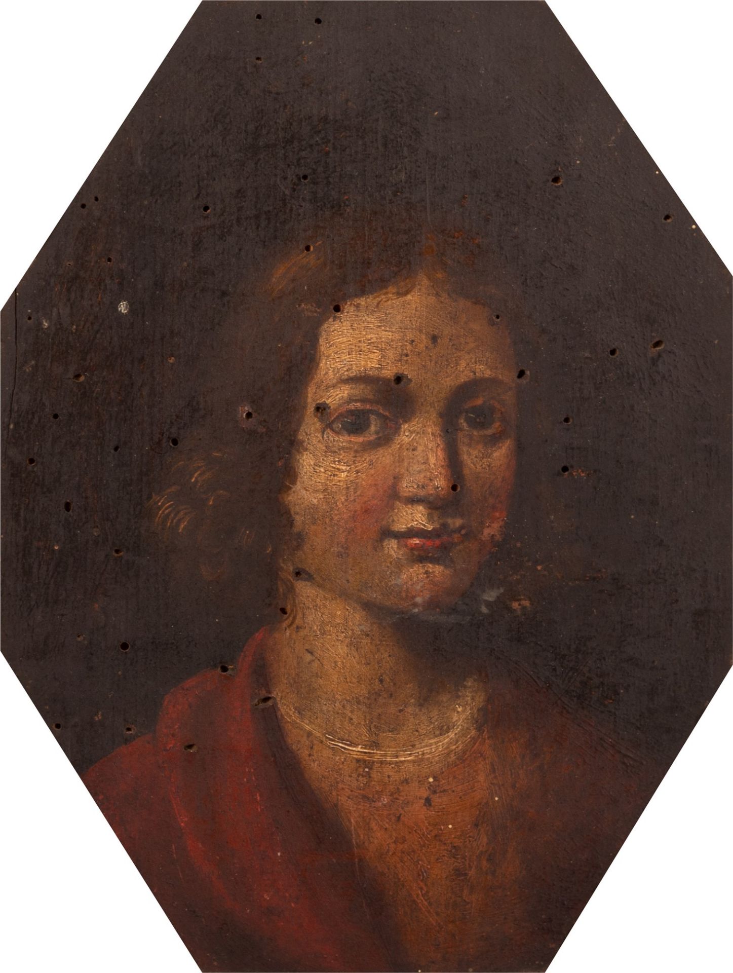 Portrait of a young girl  XVII century