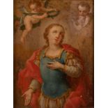 St. George with cherubs 18th century