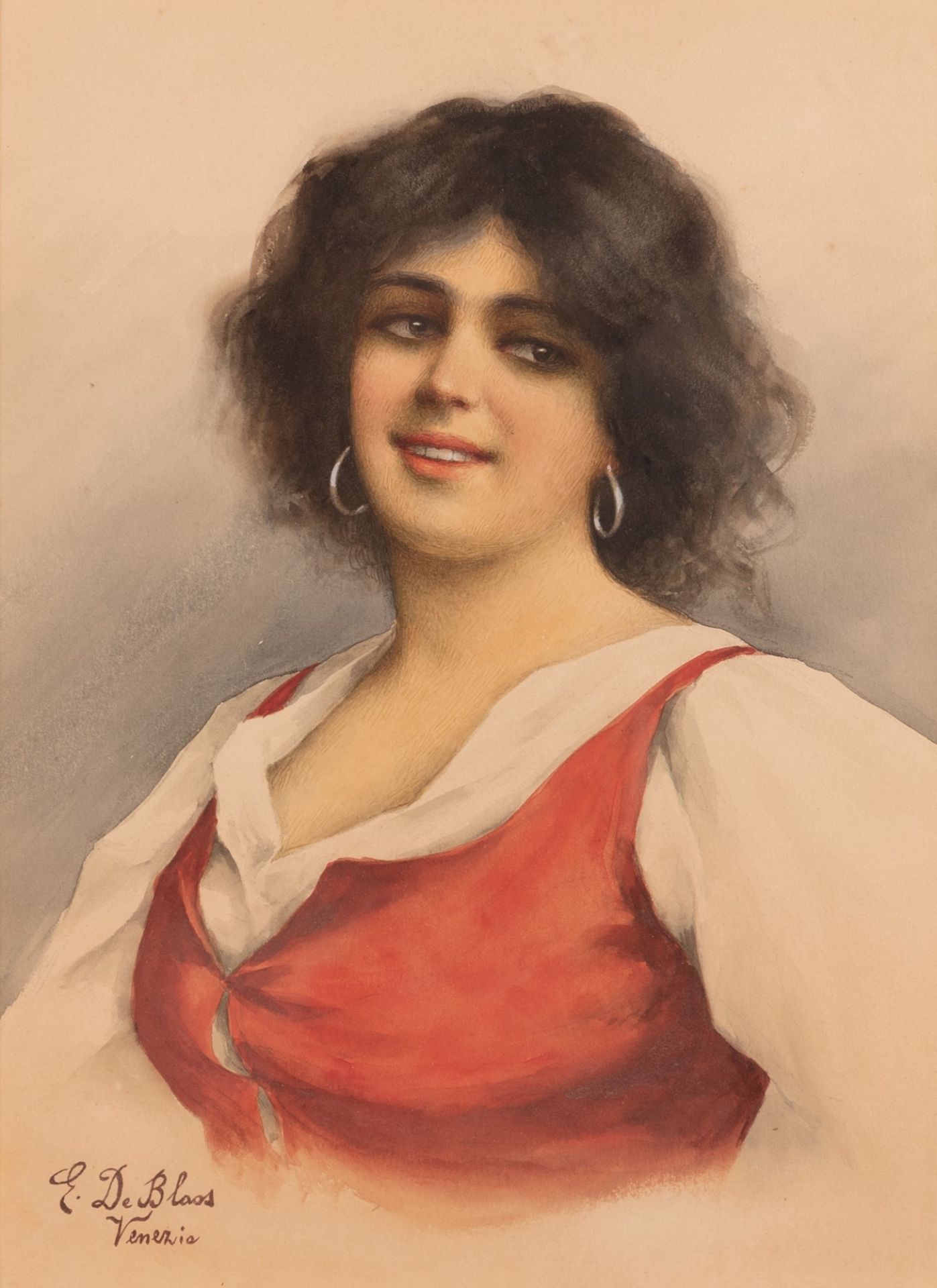 Potrait of Woman  XIX/XX century