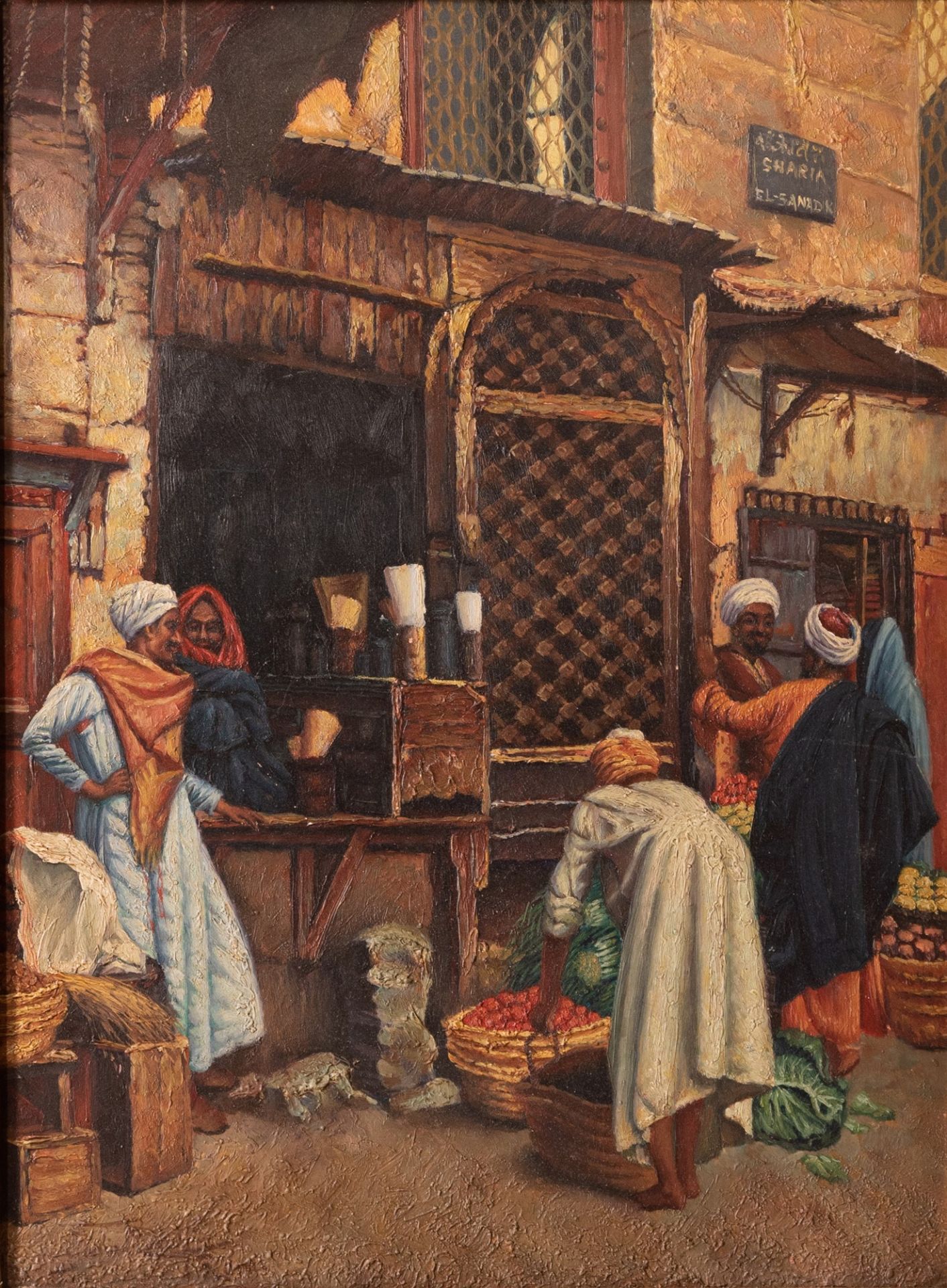 Arabian Market  XIX/XX century