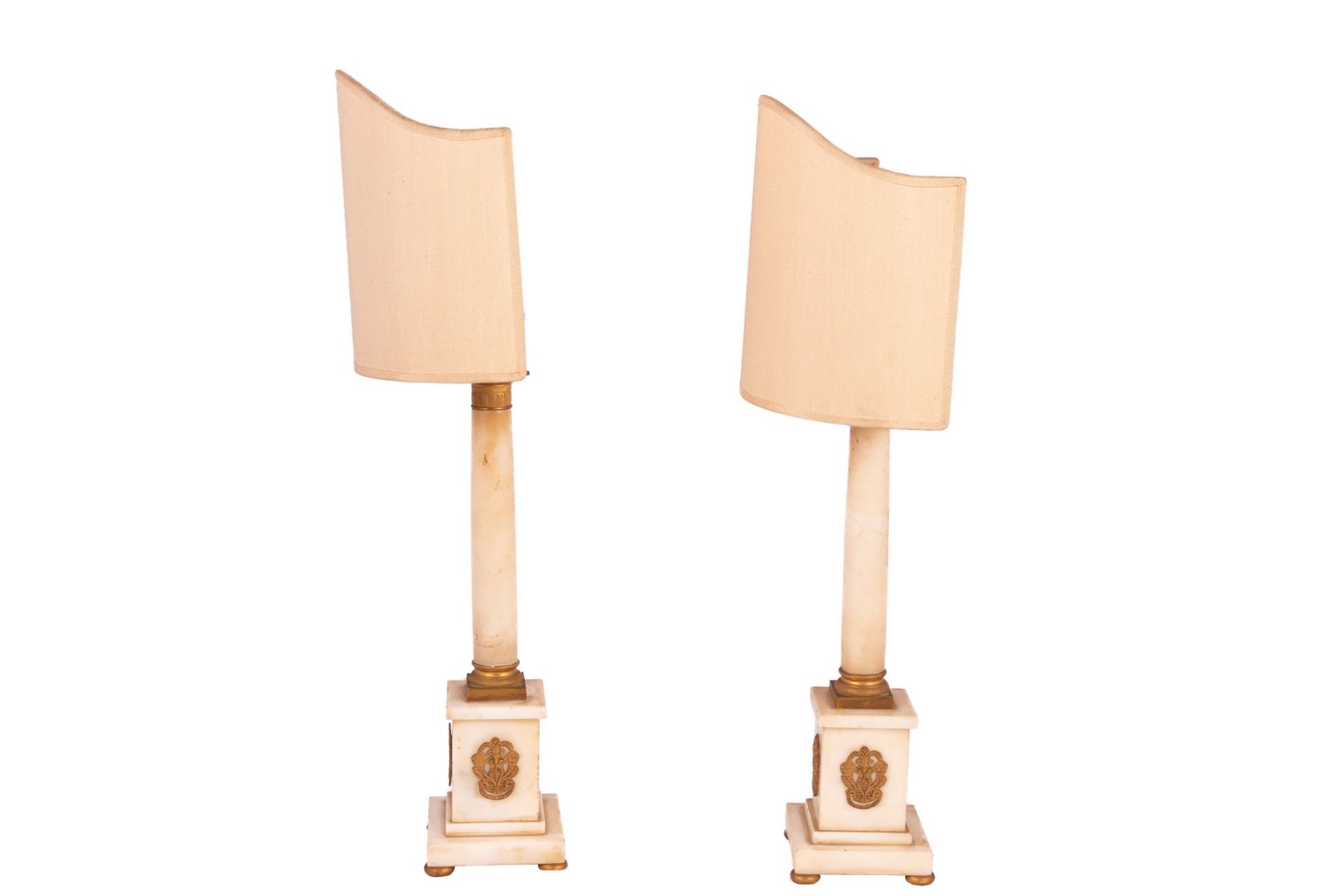  2 table lamps in column  - Bild 2 aus 3