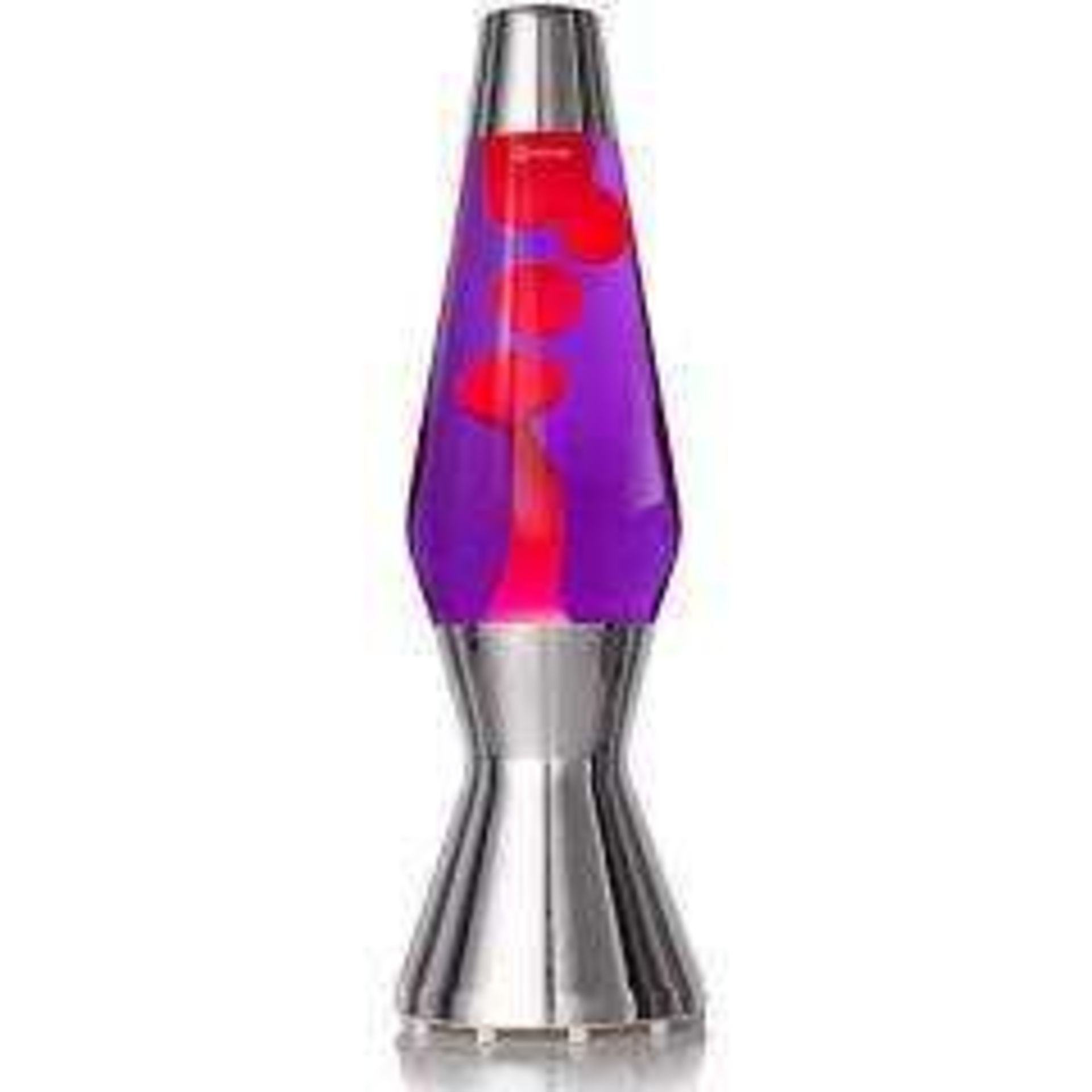 Combined RRP £140 Lot To Contain 4 Boxed Metallic Lava Lamps