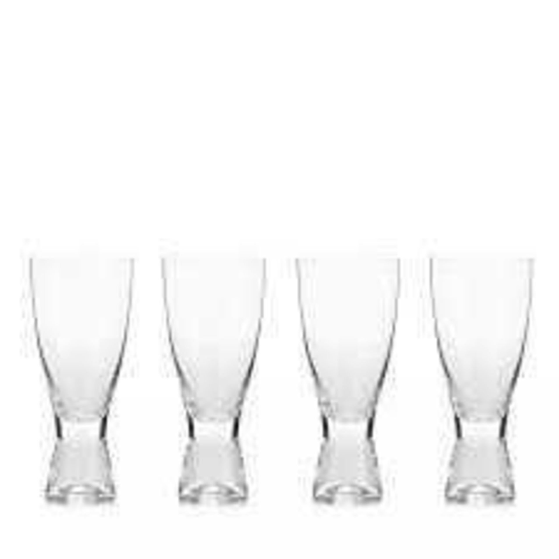 RRP £60 Lot To Contain 3 Boxed Set Of 4 Oslo Tall Glasses Debanhams