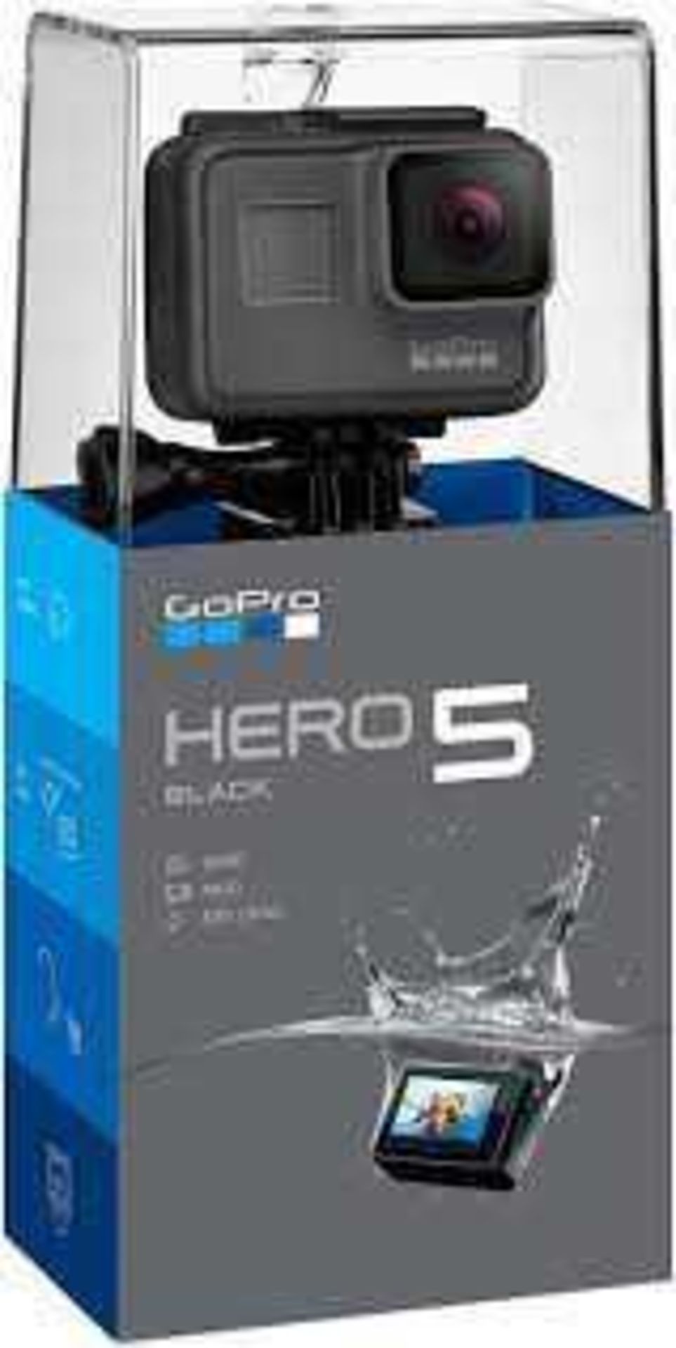 RRP £200 Boxed Go Pro Hero 5 Black Camera