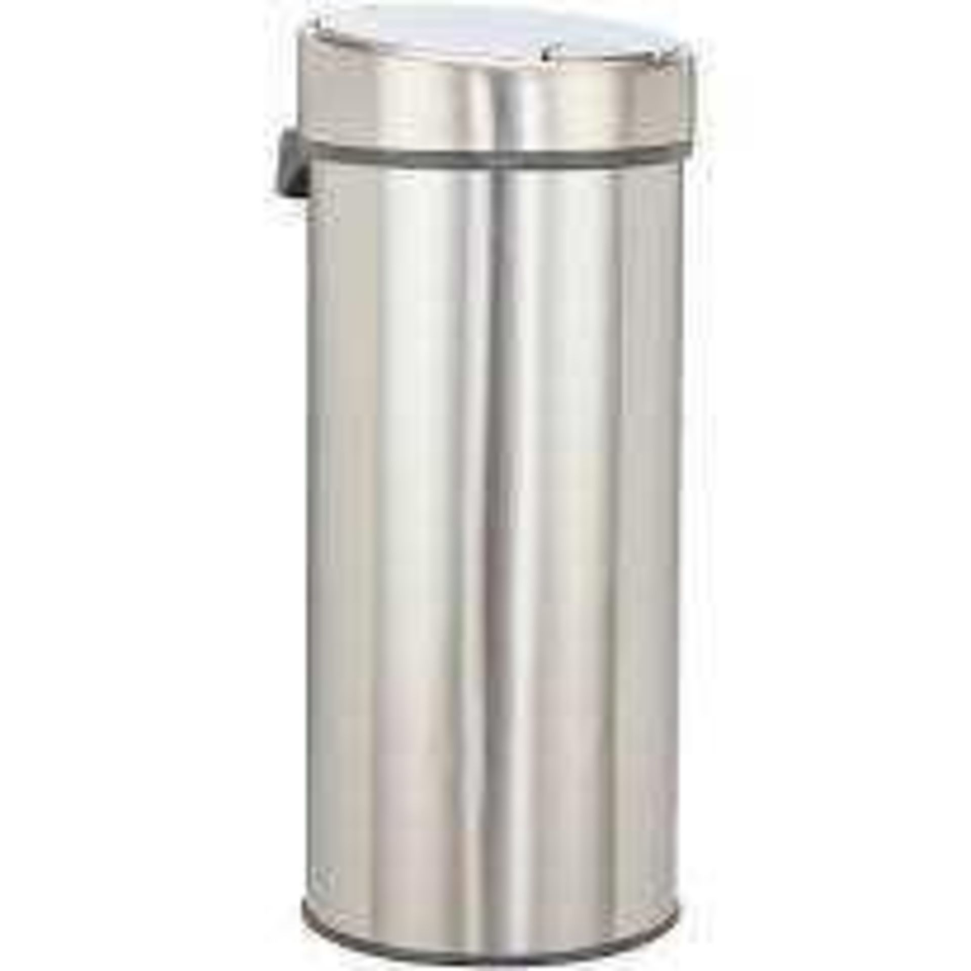RRP £50 Boxed John Lewis 40L Touch Top Bin In Stone