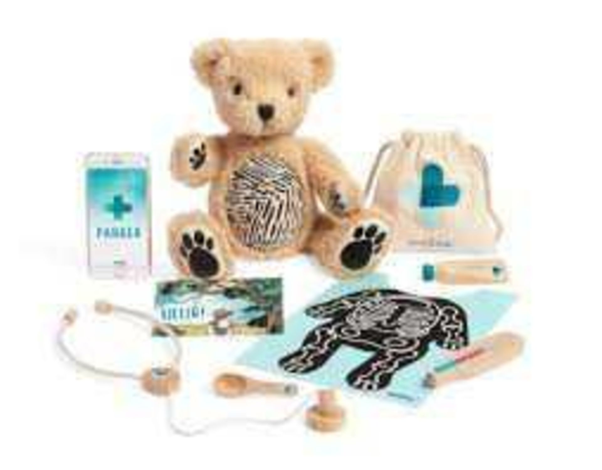 Combined RRP £100 Lots Of Contain Two Boxed Brand New Parker Plus Augmented Reality Bears