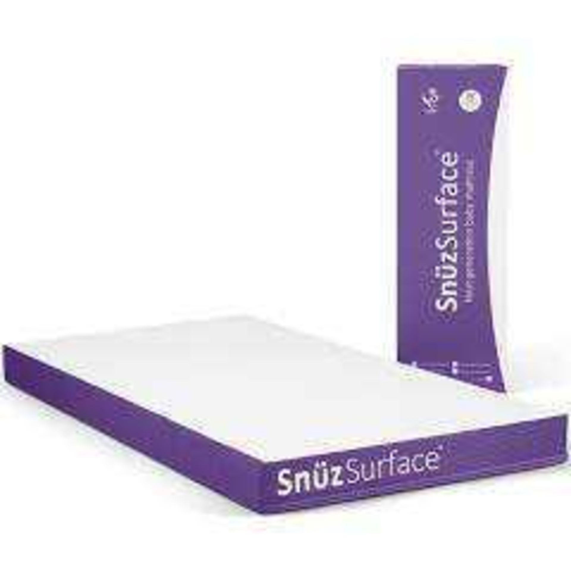 RRP £110 Boxed Snuz Surface Cot Bed Mattress