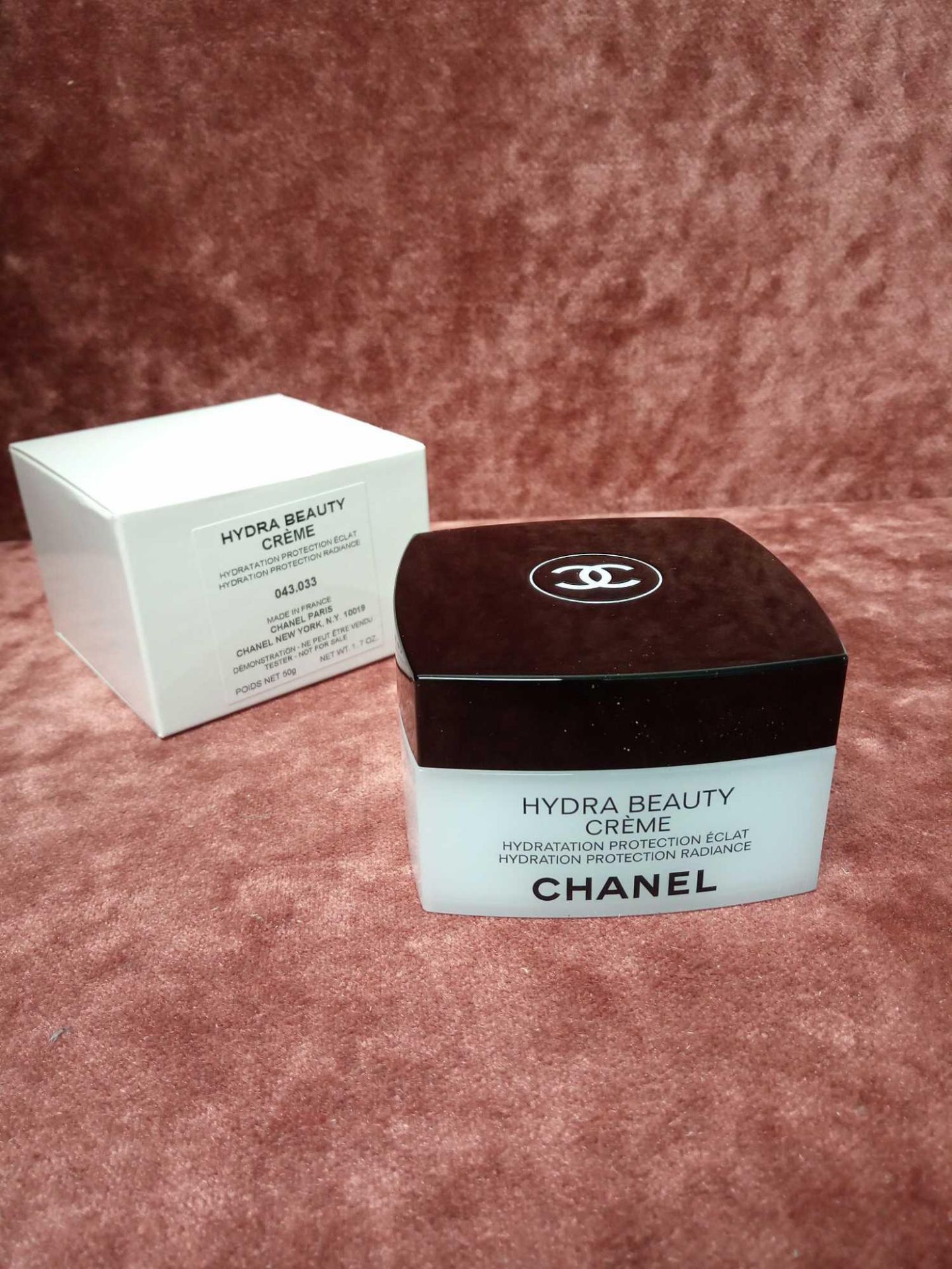 RRP £55 Brand New Boxed Tester Of Chanel Paris Hydra Beauty Cream For Hydration Protection Radiance