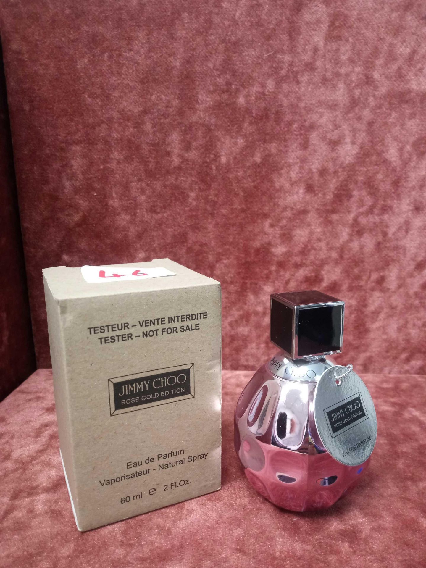 RRP £75 Boxed 60 Ml Tester Bottle Of Jimmy Choo Rose Gold Edition Eau De Parfum