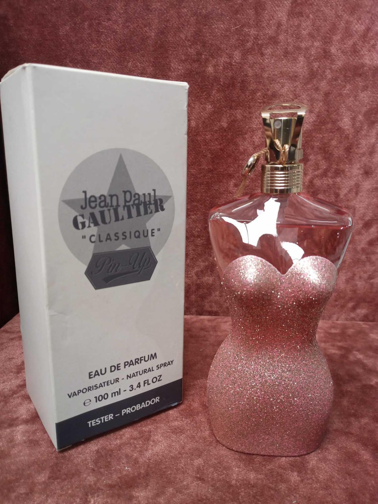 RRP £90 Boxed Full 100Ml Tester Bottle Of Jean Paul Gaultier Classique Eau De Parfum
