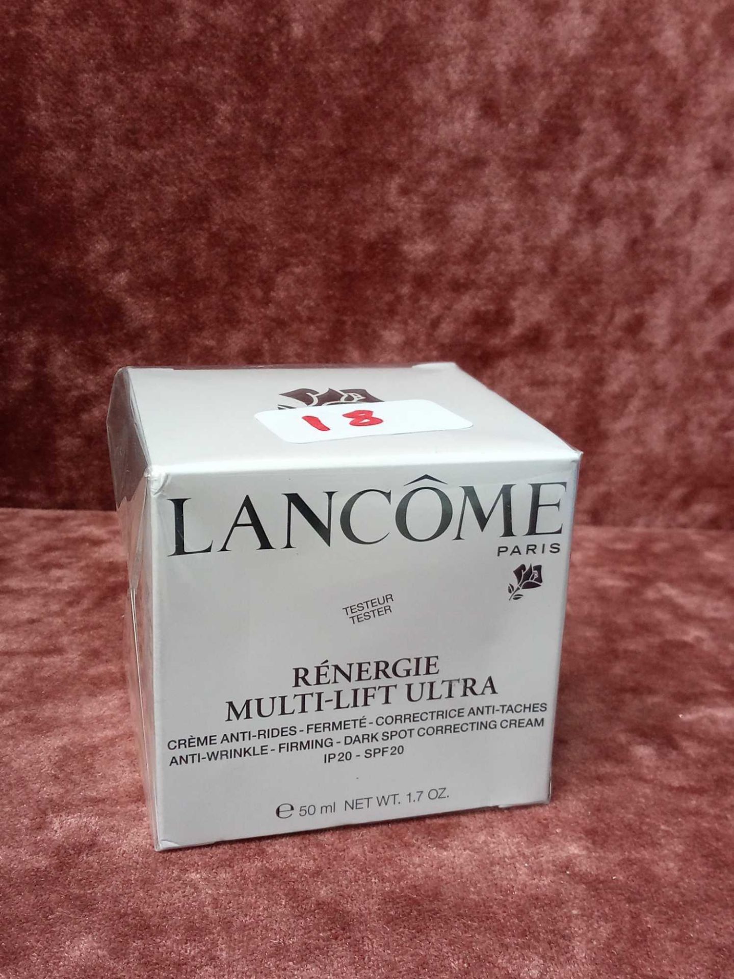 RRP £80 Brand New Boxed And Sealed Lancome Paris Renergie Multi Lift Ultra Anti-Wrinkle Firming Dark