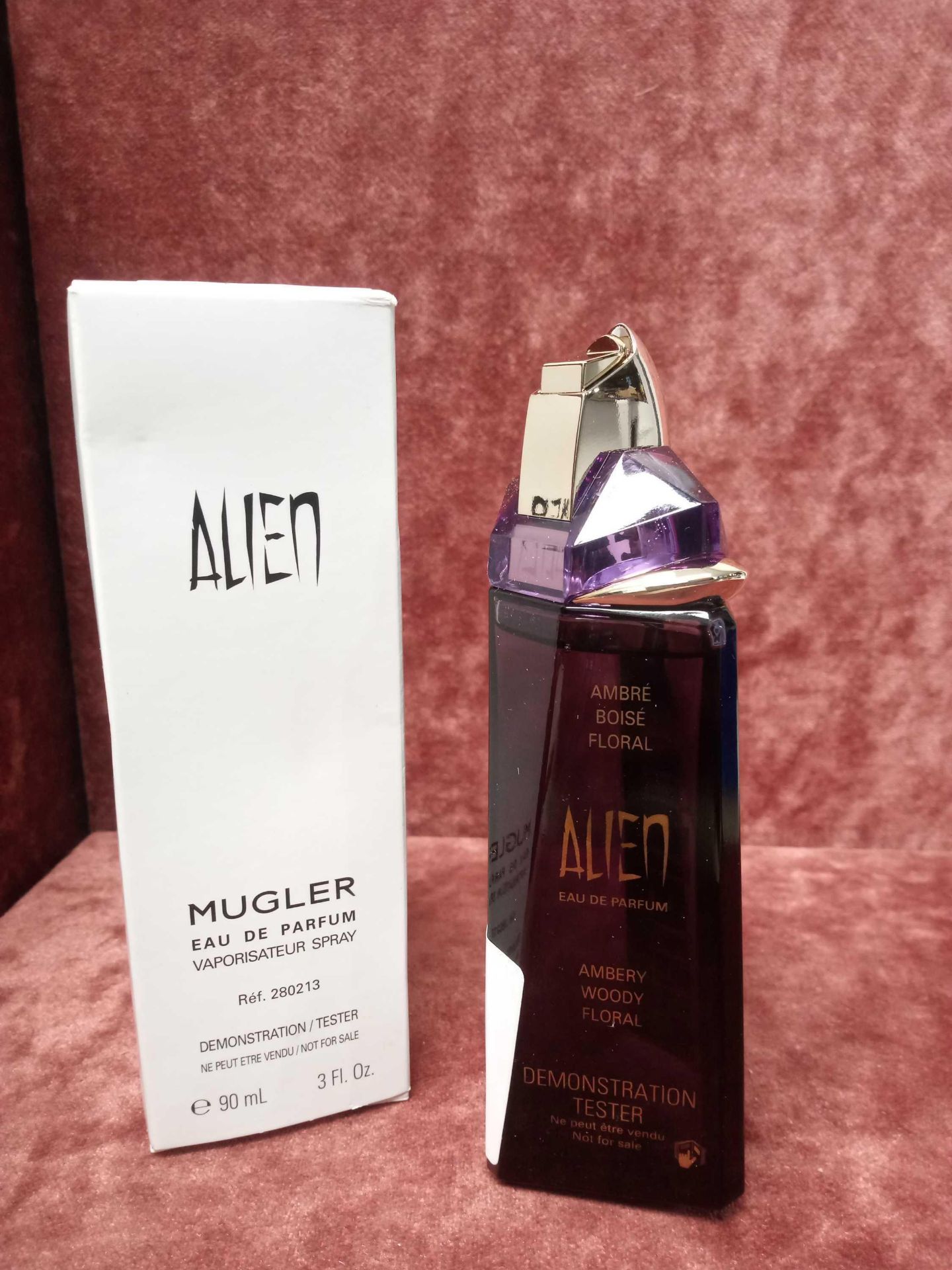 RRP £85 Boxed 90 Ml Tester Bottle Of Mugler Alien Eau De Parfum