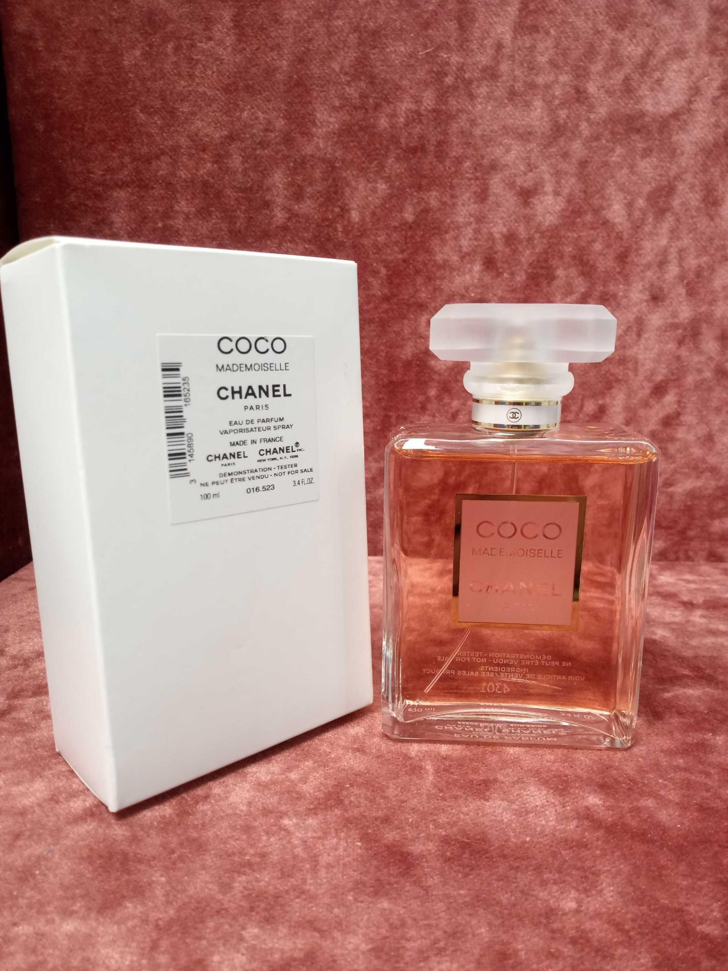 RRP £115 Boxed 100Ml Tester Bottle Of Chanel Paris Coco Mademoiselle Eau De Parfum Spray