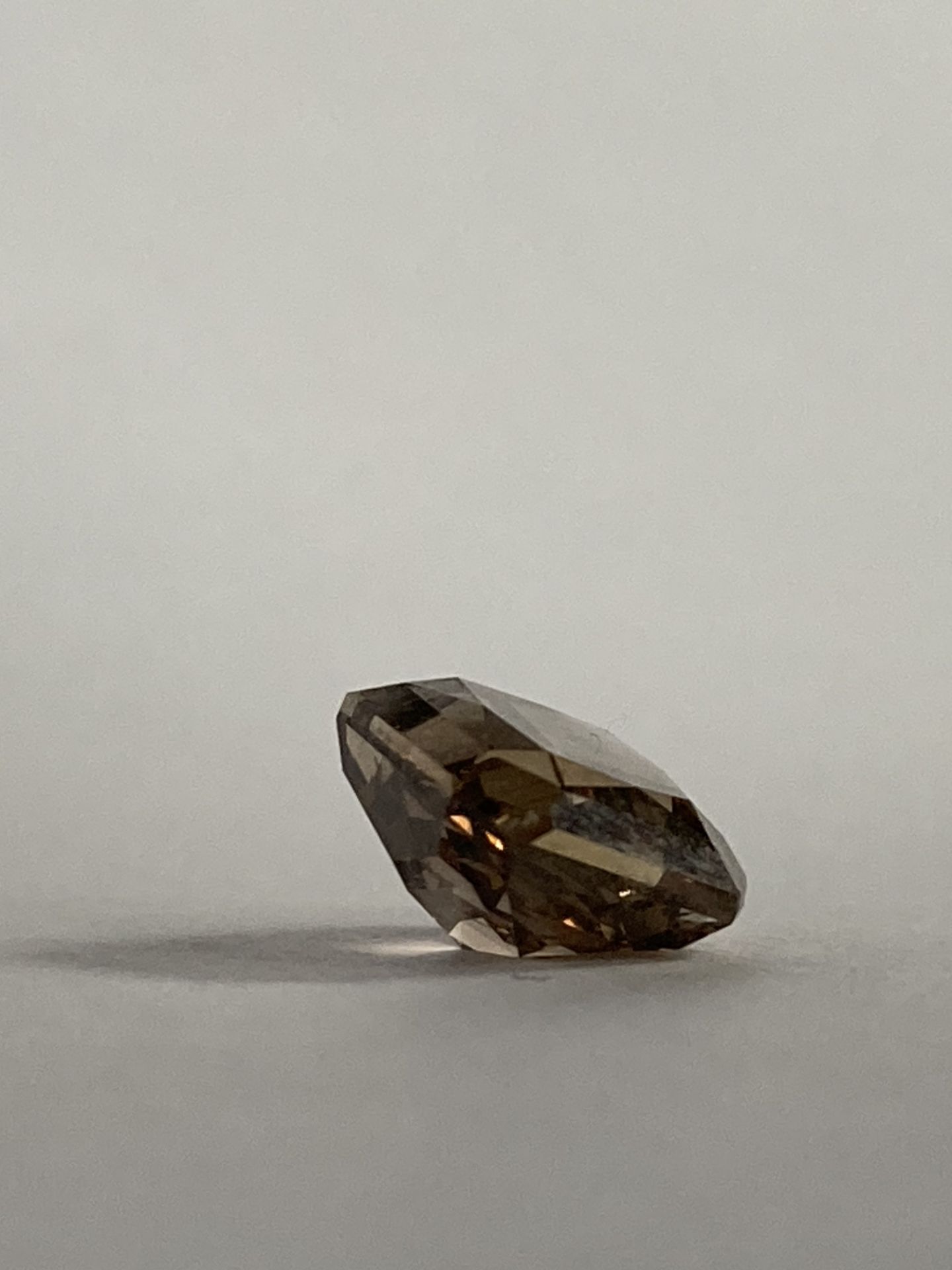 RRP £4,900 Lose Cut Cornered Square Modified Brilliant 2.12 Carat Natural Fancy Dark Brown Diamond - Image 4 of 5