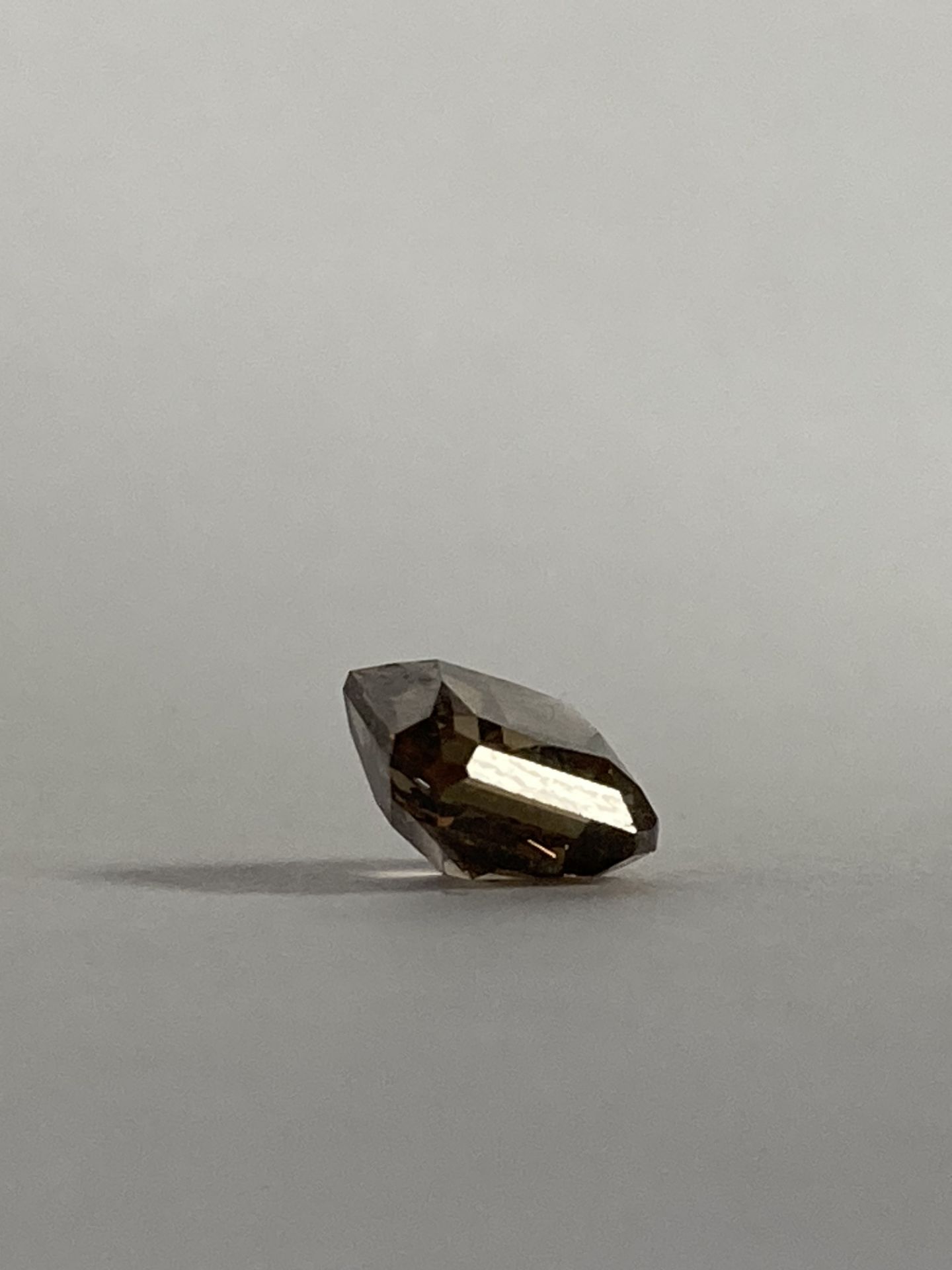 RRP £4,900 Lose Cut Cornered Square Modified Brilliant 2.12 Carat Natural Fancy Dark Brown Diamond - Image 5 of 5