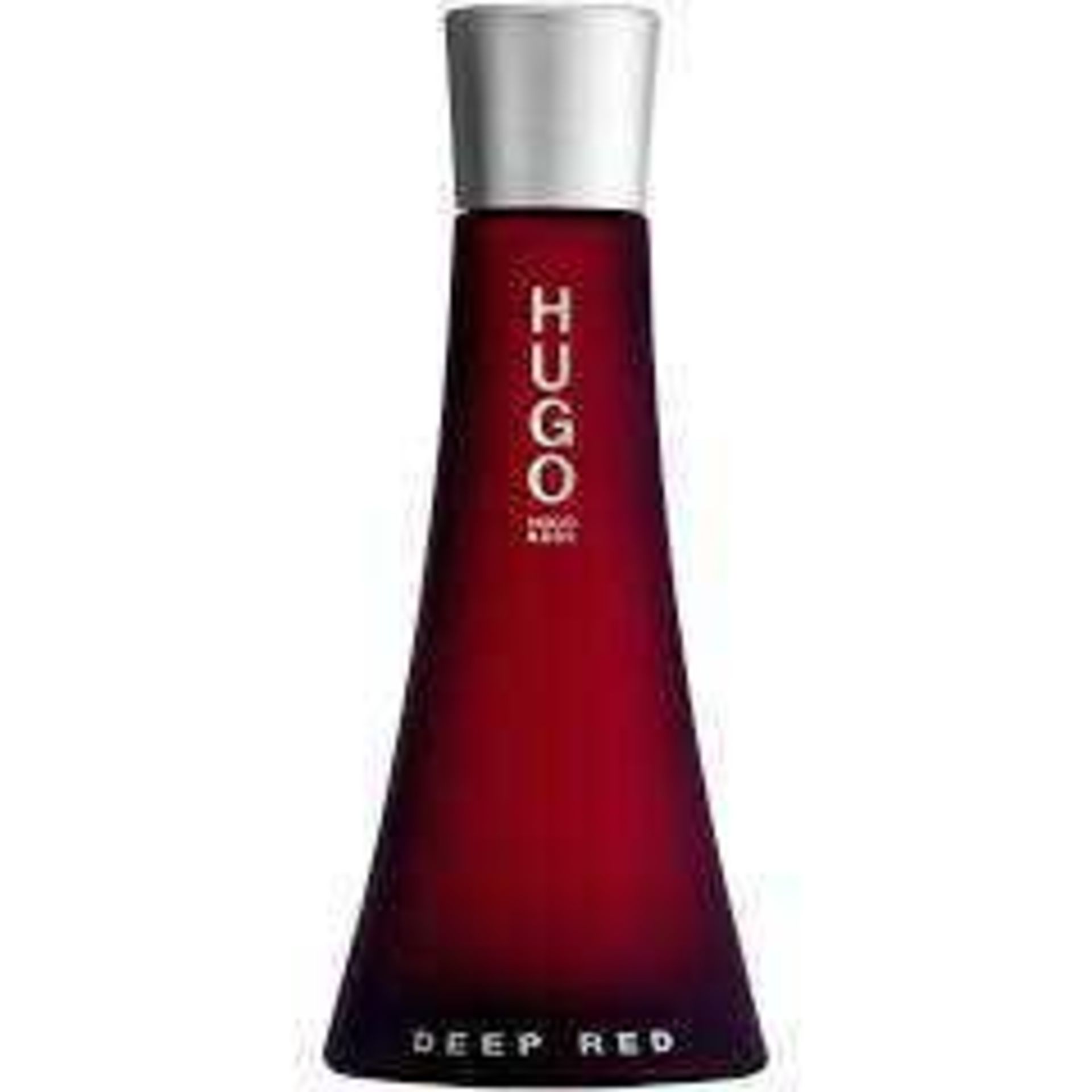 RRP £60 Unboxed Unused Ex-Display Tester Bottle Of Hugo Boss Hugo Deep Red Eau De Parfum 90Ml Spray