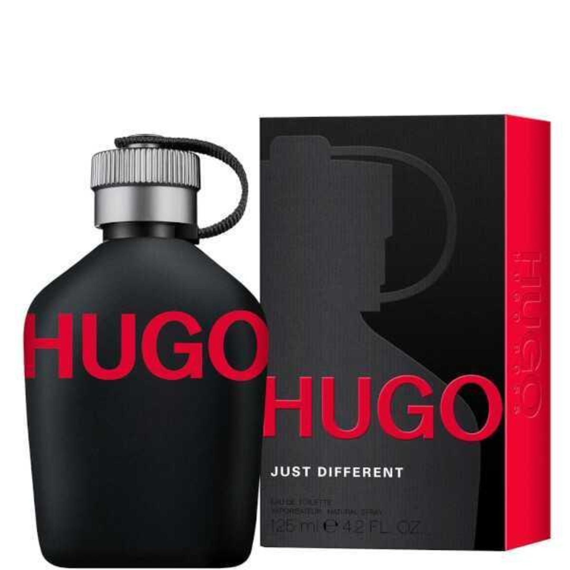 RRP £75 Unboxed Ex-Display Tester Bottle Of Hugo Just Different Boss 125Ml Perfume