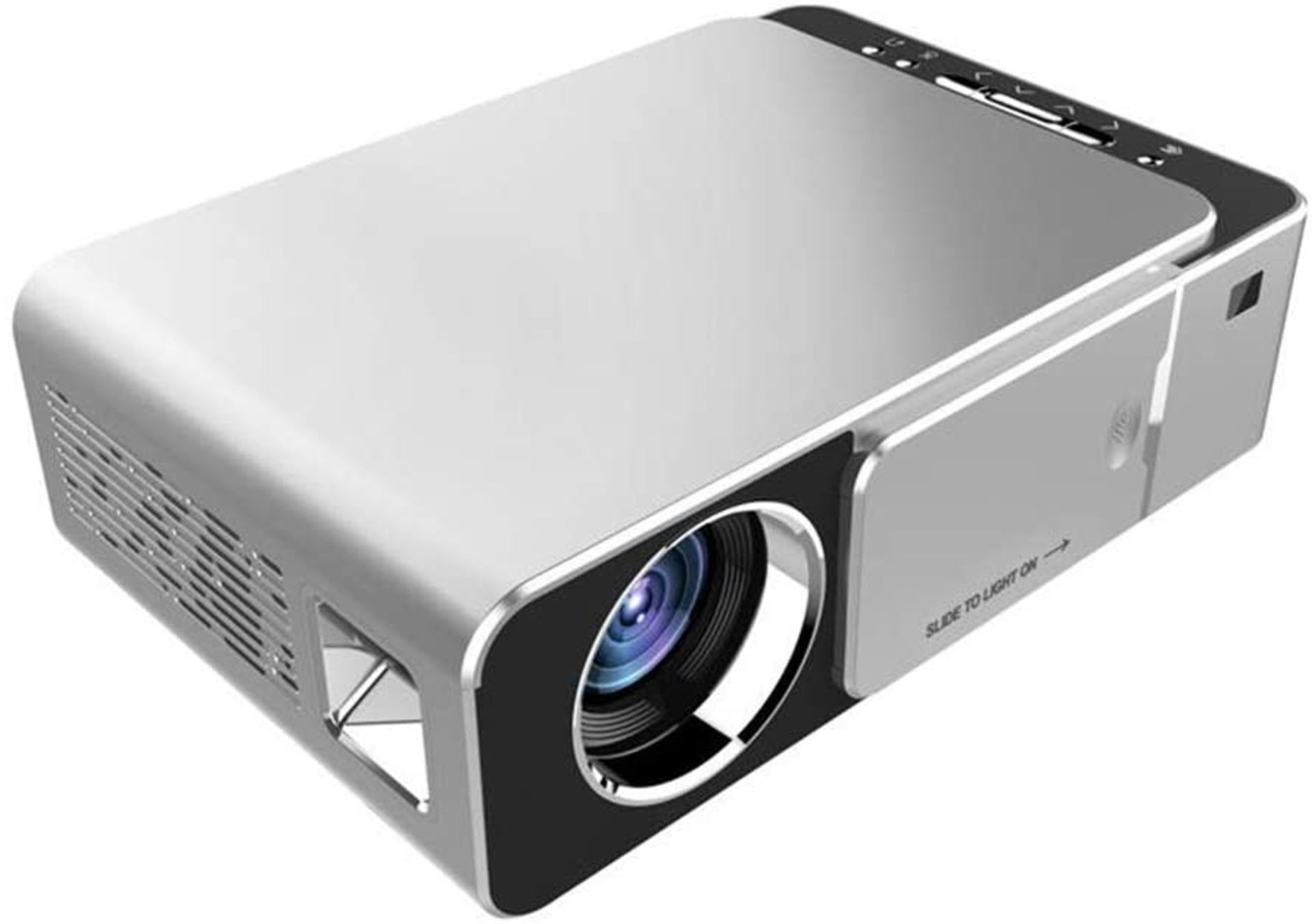Rrp £140 Oipoodde Projector Lcd Projector 1280 X 720P Hd 3500 Lumens Led Multimedia Home Theater Vid - Image 3 of 4