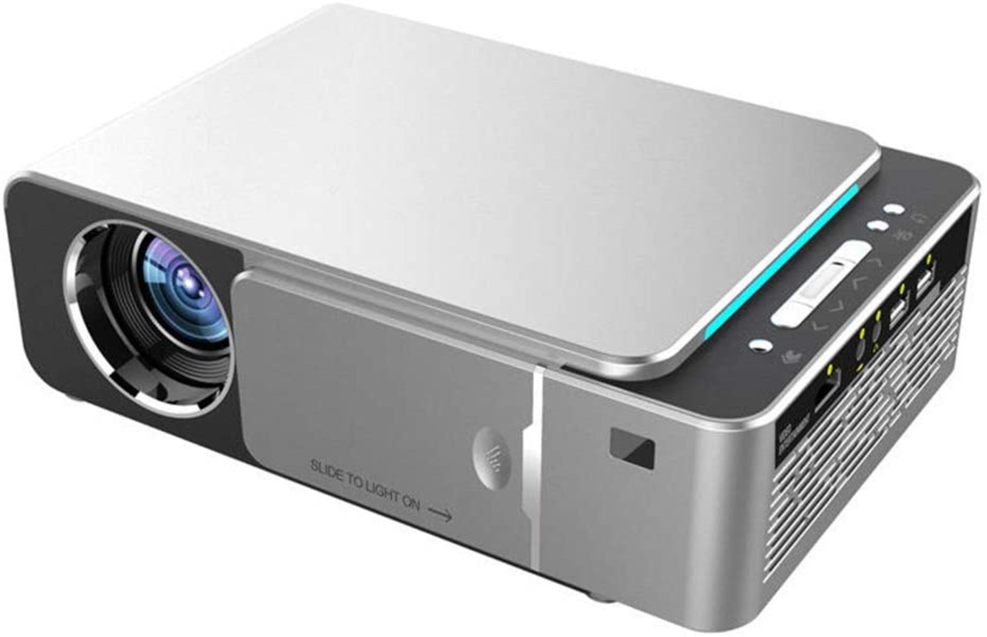 Rrp £140 Oipoodde Projector Lcd Projector 1280 X 720P Hd 3500 Lumens Led Multimedia Home Theater Vid - Image 2 of 4