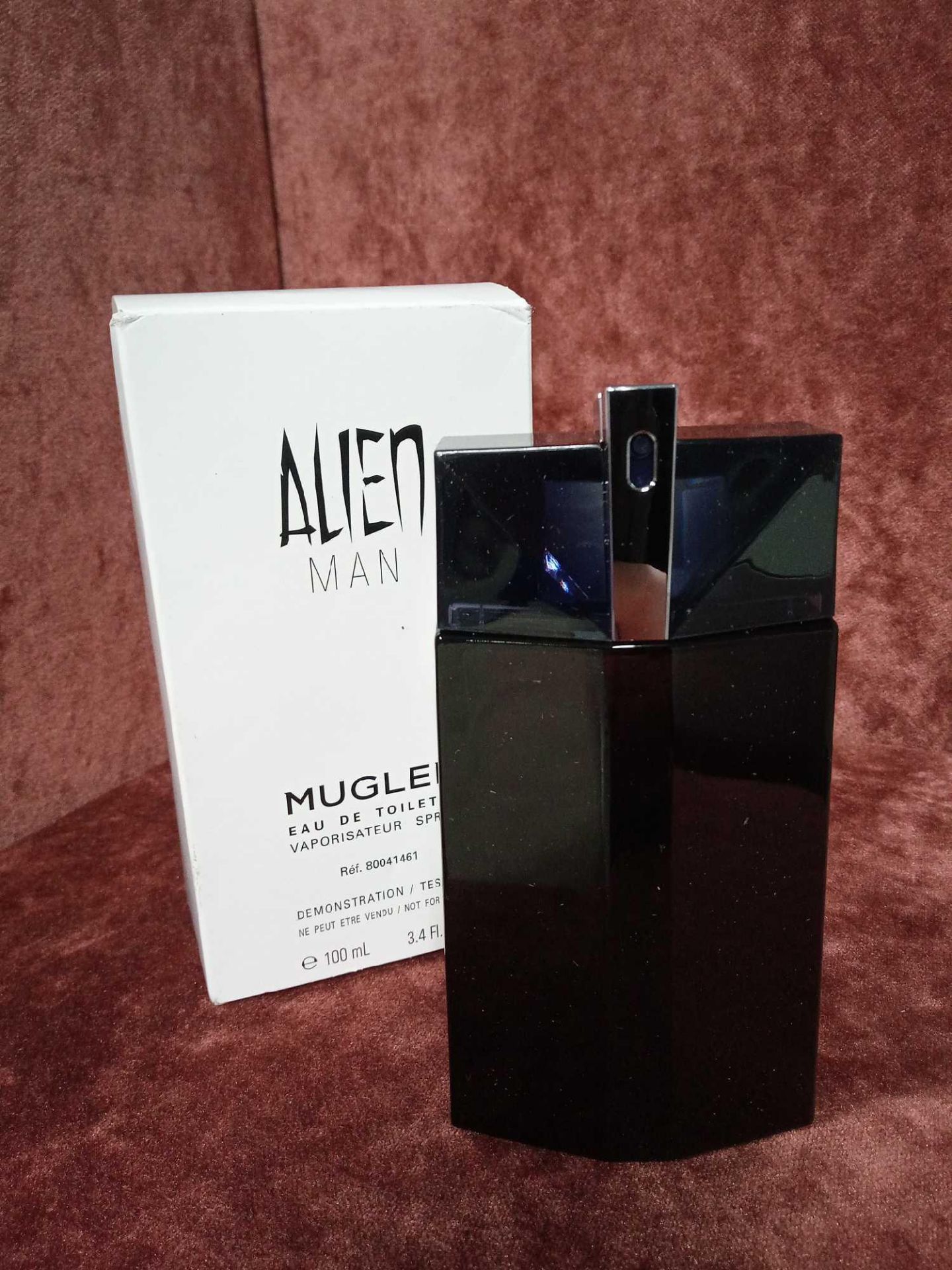 RRP £70 Boxed 100Ml Tester Bottle Of Mugler Alien Man Edt Spray