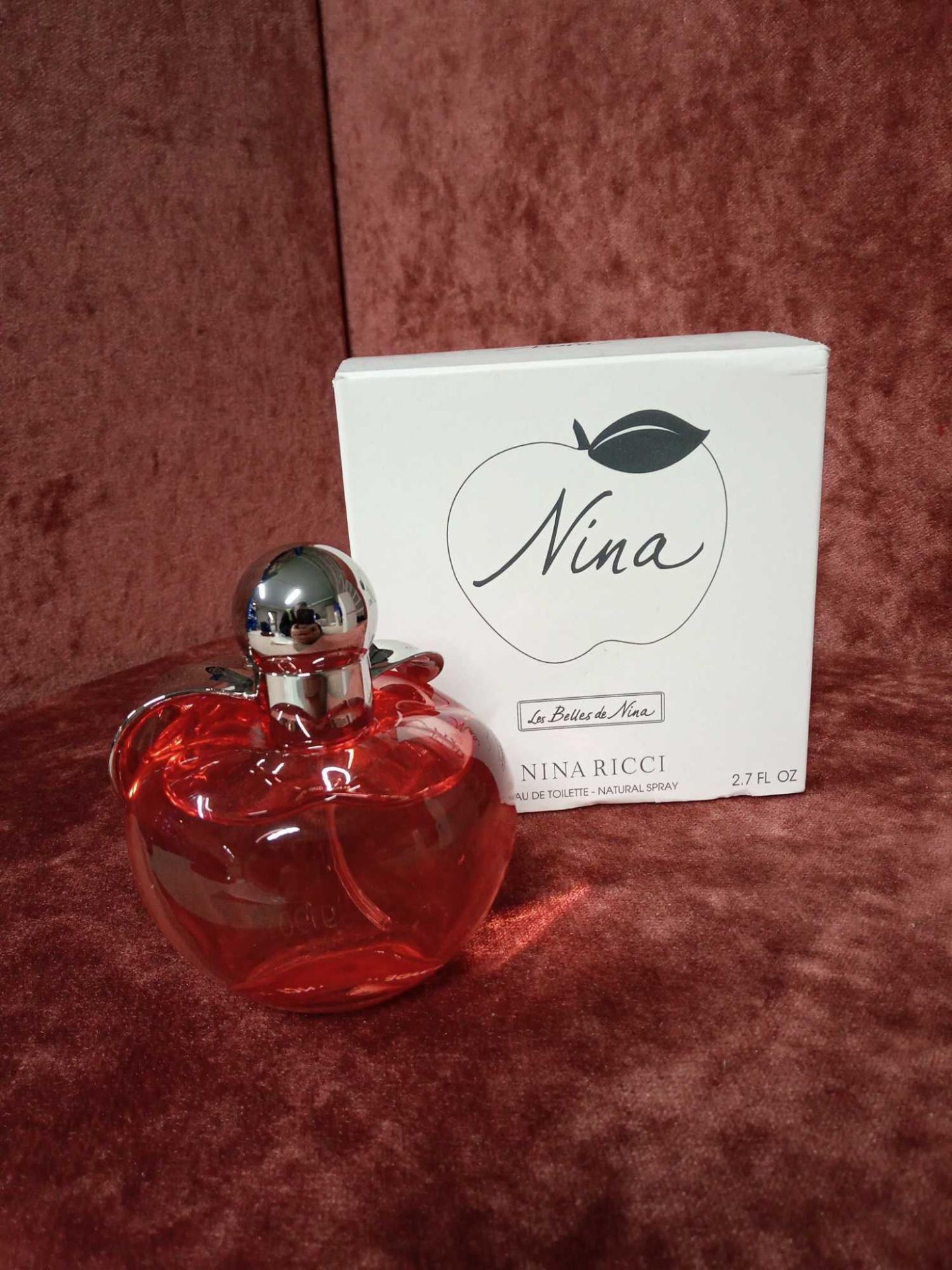 RRP £70 Boxed 80 Ml Tester Bottle Of Nina Ricci Nina Les Belles De Nina Edt Spray