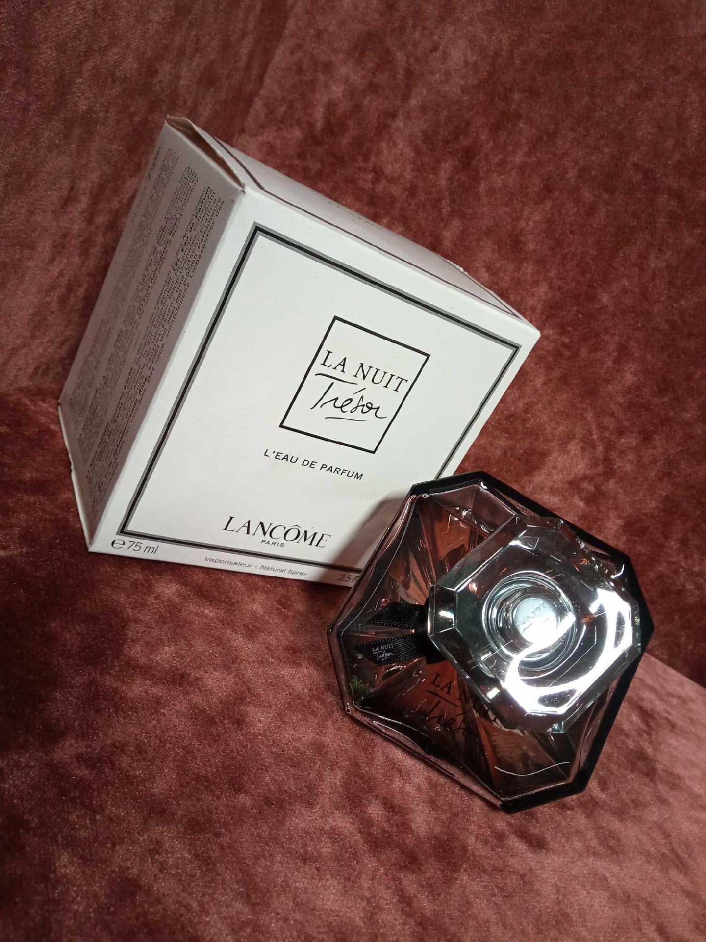 RRP £80 Boxed 75Ml Tester Bottle Of Lancome Paris La Nuit Tresor L'Eau De Parfum