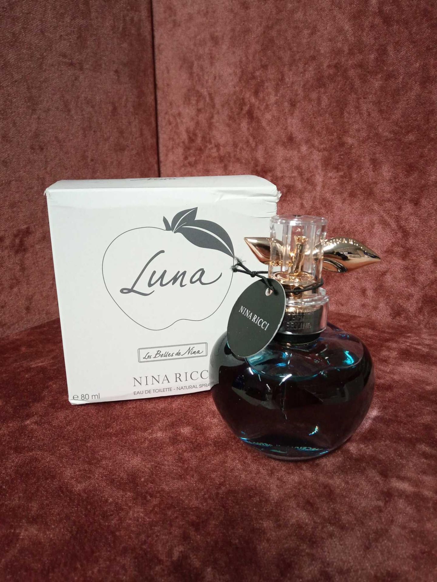 RRP £70 Boxed 80 Ml Tester Bottle Of Nina Ricci Luna Les Belles De Nina Edt Spray