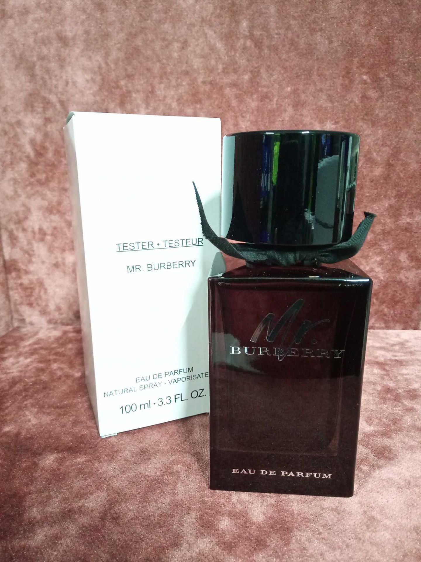 RRP £80 Boxed 100Ml Tester Bottle Of Mr Burberry Eau De Parfum