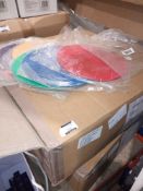 RRP £300 Lot To Contain 30 Brand New Packs Of 6 22Cm Rubber Throw Down Activity Spots For Educationa