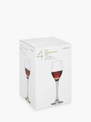 RRP £120 Lot To Contain Six Boxed John Lewis Set Of 4 Vino Sherry/Port Glasses