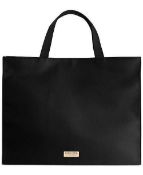 RRP £80 Lots Contain Two Brand New Bagged And Sealed Carolina Herrera New York Black Ladies Tote Bag