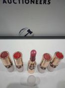 RRP £150 Gift Bag To Contain 5 Brand-New Unused Testers Of Yves Saint Laurent Lipsticks In Assorted