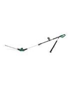 RRP £70 Boxed Ferrex 20V Li-Ion Cordless Telescopic Hedge Trimmer