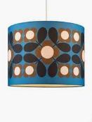 RRP £50 Unboxed Orla Kiely Flower Tile Fabric Table Lamp Shade