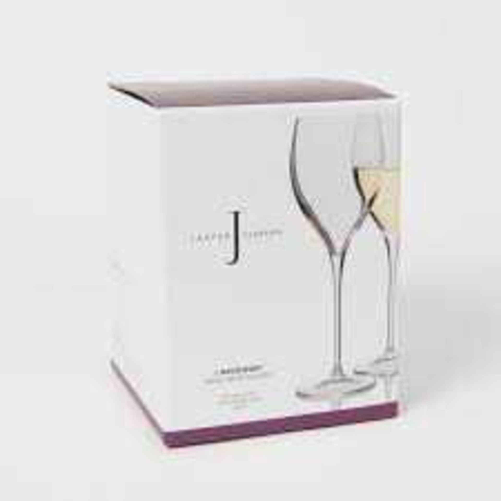 RRP £160 8 Boxes Of Jasper Conran 4 Davenport Crystal Glass Small Wine Glasses 350Ml