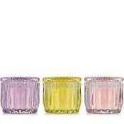 RRP £80 Set Of 2 Homeworx Scented 3 Wick Candles