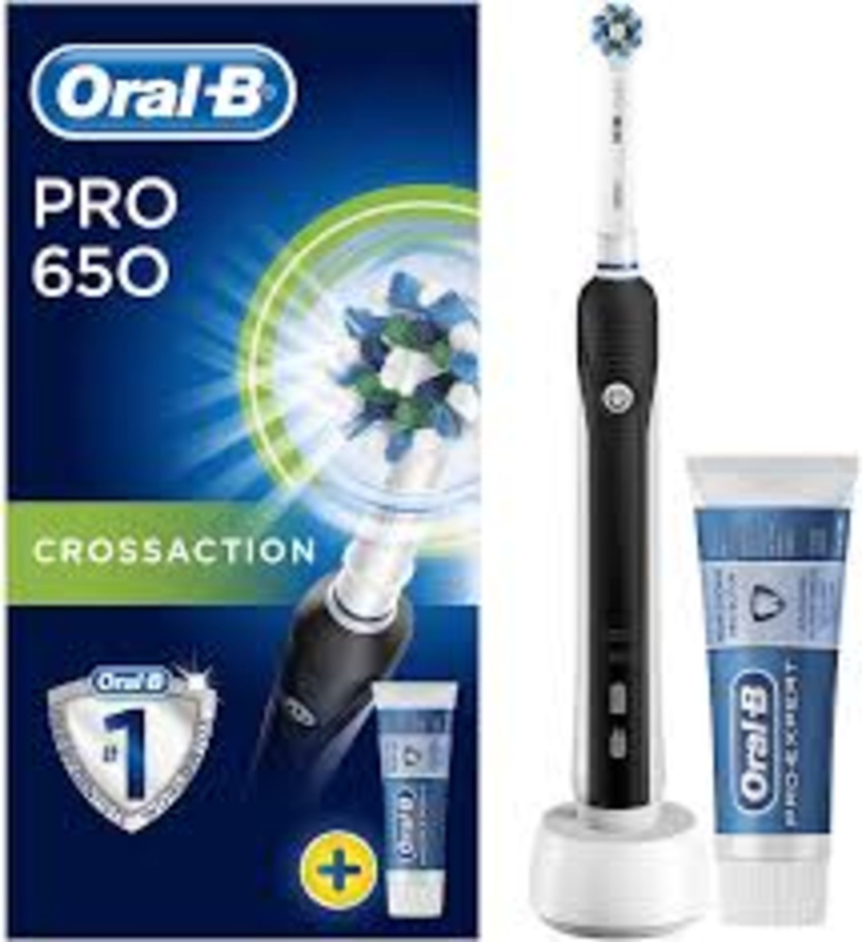 Combined RRP £100 Lot To Contain 2 Boxed Braun Oral B Pro 650