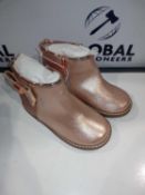 Combined RRP £160. Lot To Contain 4 Unboxed Pairs Of Children's Ted Baker Wow Party Boots Uk Size 9