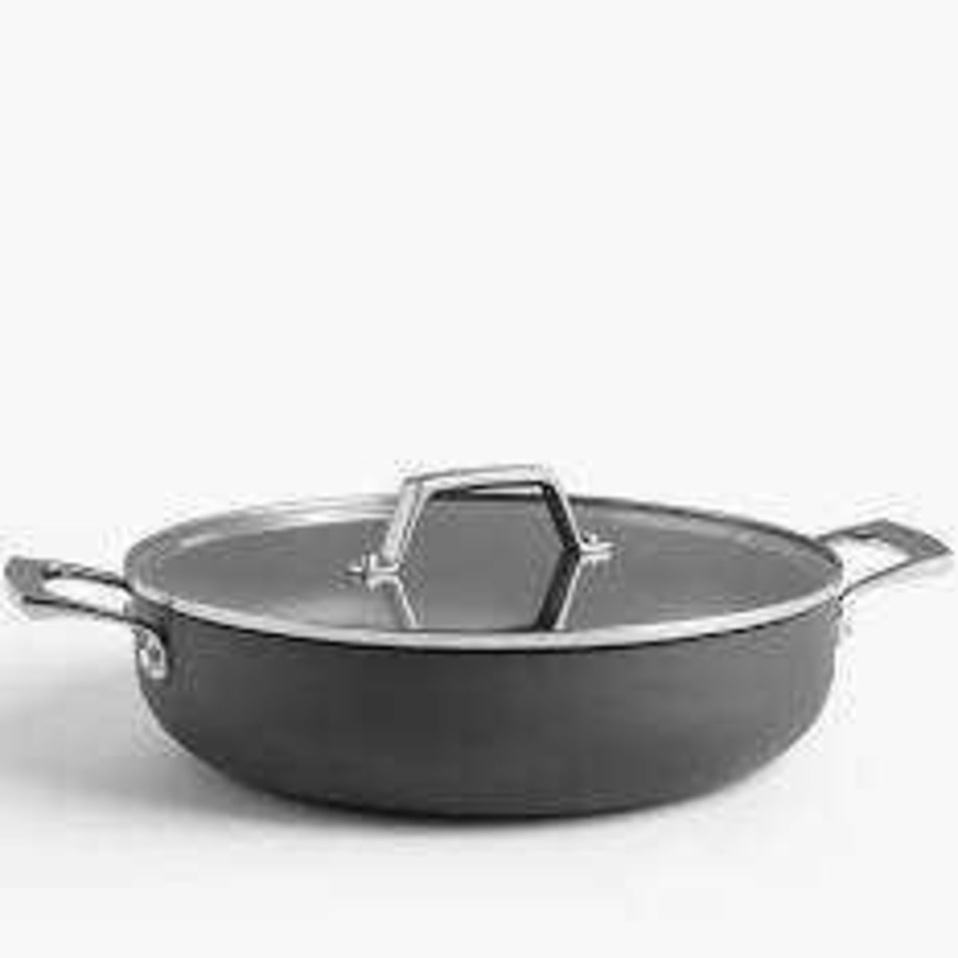 Combined RRP £120 Lot To Contain John Lewis Casserole Dish, Saucepan With Lid Large Tefal Frying Pan - Image 2 of 3