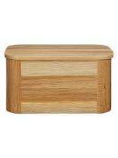 RRP £170 Bagged 3 John Lewis Oak Bread Bins