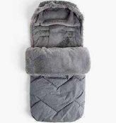 Combined RRP £100 Lot Contain 2 Babygo Lambskin Footmuffs