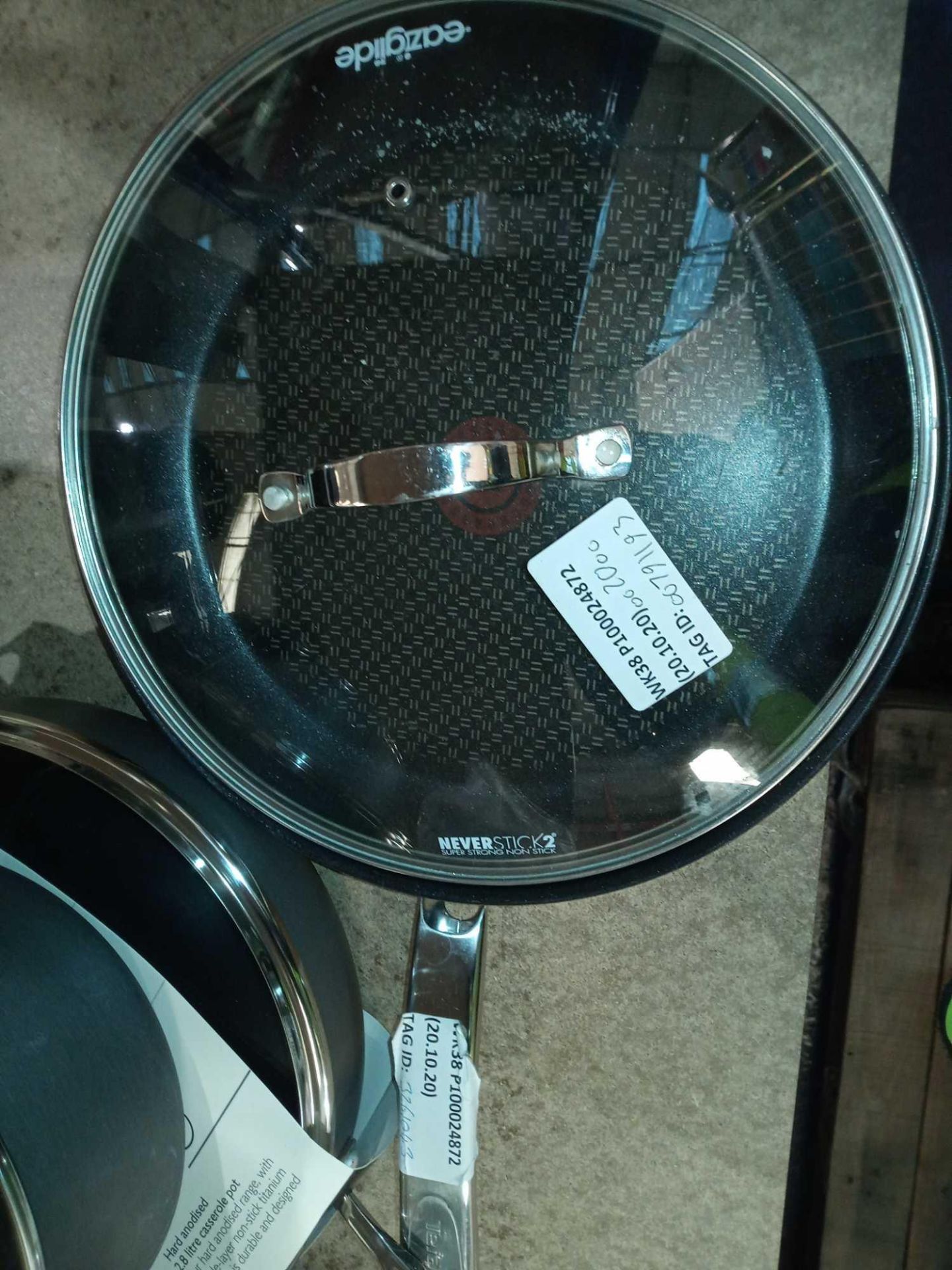 Combined RRP £120 Lot To Contain John Lewis Casserole Dish, Saucepan With Lid Large Tefal Frying Pan - Image 3 of 3