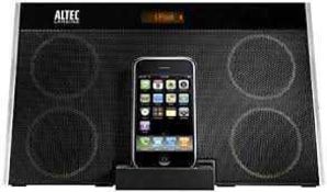RRP £150 Boxed Altec Lansing Premium Portable Stereo For Iphone And Ipad