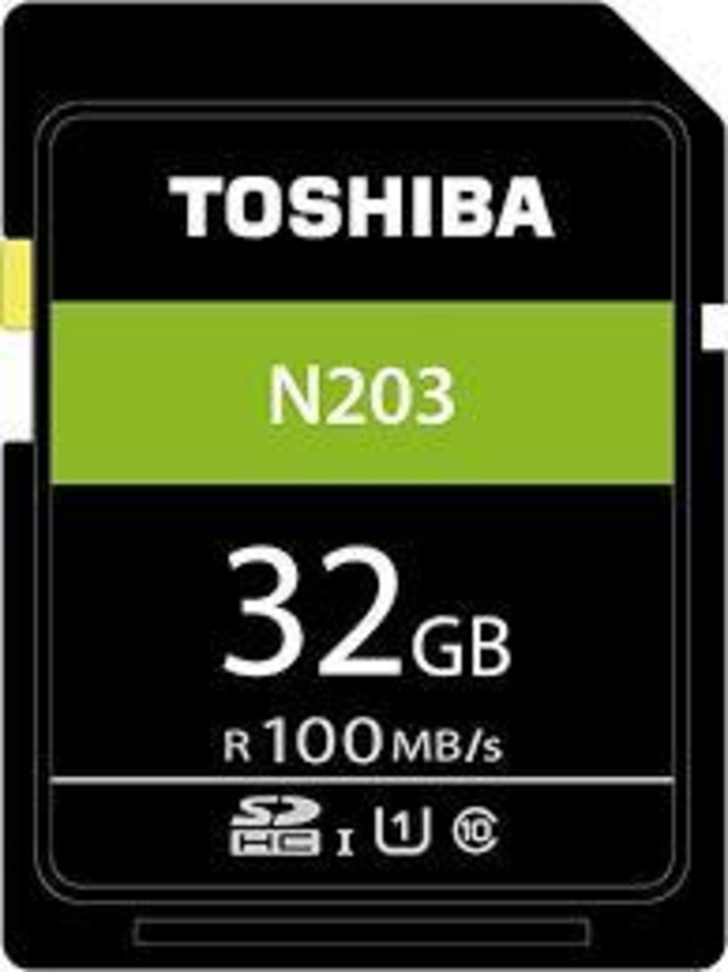 Combined RRP £100. Lot To Contain 10 Brand New Packaged Toshiba 32Gb Class 10 Uhs-1 Sdhc Cards For C